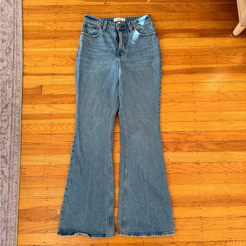Abercrombie & Fitch Light Blue Flare Jeans
